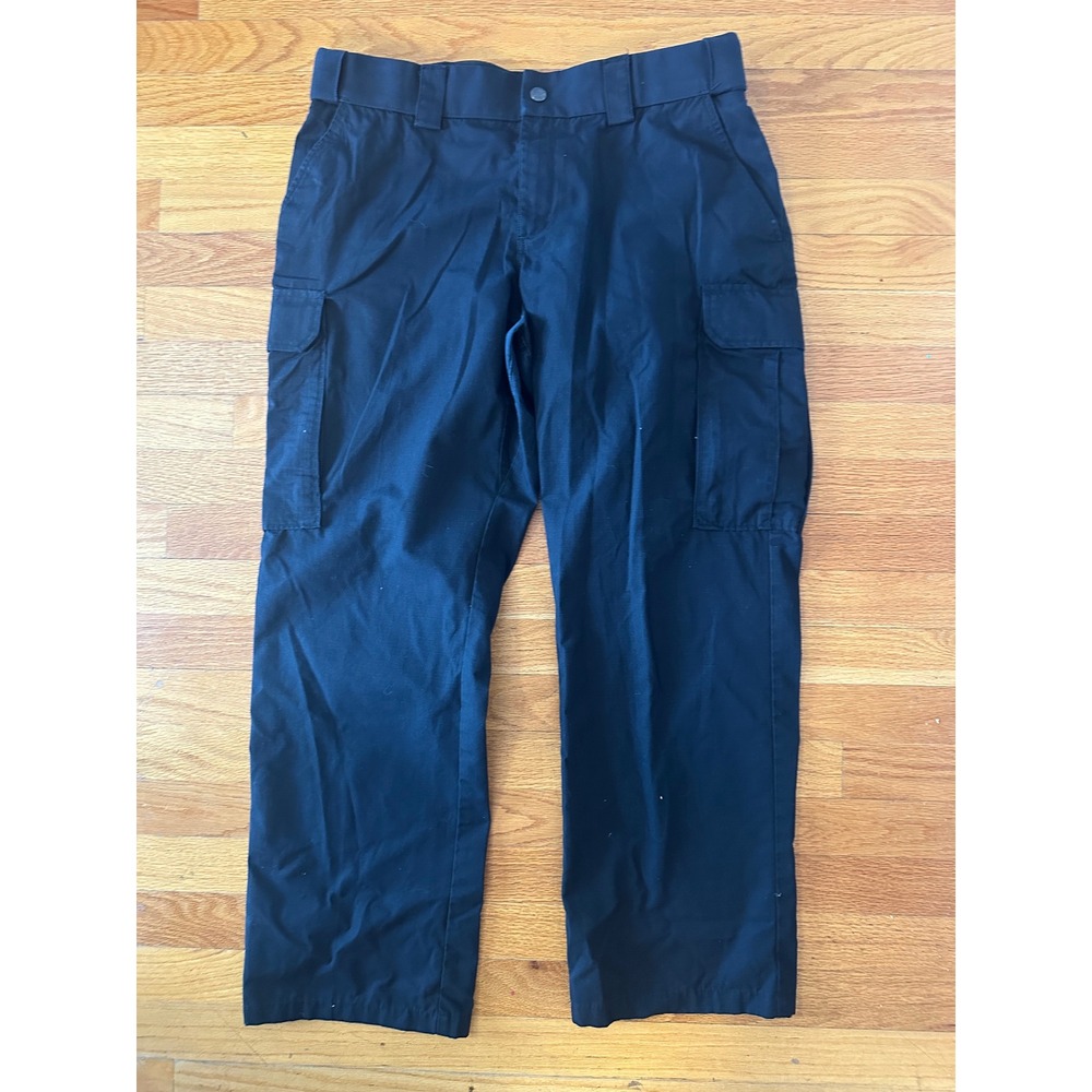 5.11 Tactical Series Women's Black Ripstop Cargo Pants Size 14 Workwear Utility‎